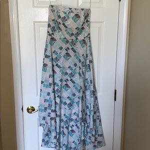 WHITE HOUSE BLACK MARKET High-low dress